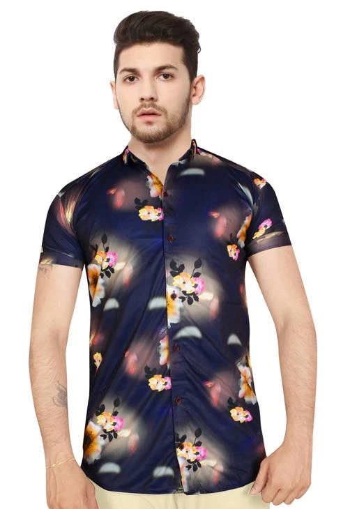 MEN WEAR HALF Sleeve IMPORTED Fabric SHIRT