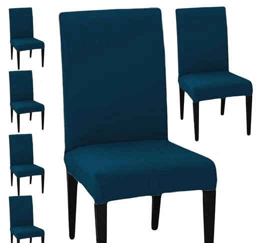 Checkout this latest Chair Cover
Product Name: *HOTKEI Dining Chair Cover Set Of 6 Seater Elastic Stretchable Covers Slipcover Seat Protector Removable Polycotton Washable Dining Chairs Cover Pack Set for Dining Table Chair (Pack of 6_ Airforce Blue Color)*
Fabric: Polycotton
Print or Pattern Type: Solid
Product Breadth: 19.5 Inch
Product Height: 23.5 Inch
Product Length: 23.5 Inch
Type: Elastic/Stretchable
Net Quantity (N): 6
BEST SIZE FIT: (Note: This chair cover is only fit to the dining chairs without armrest) This stretchable elastic dining chair cover best fitted to this sizes - Chair Back Height: Approx. 45-60cm Width: Approx. 38-48cm Chair Face (Seat) Length: 38-48cm. PLEASE MEASURE YOUR CHAIR SIZE BEFORE ORDERING THE DINING CHAIR COVER. EASY TO INSTALL: The dining chair slipcover is equipped with an elastic band. Easy to fit and anti-slip, wrinkle resistance, and reusable chair cover. The dining table chair cover has an elastic edge on the bottom holds the chair cover securely in place. Can be easily installed and removed. chairs cover set of 6 chair cover dining table chair covers set of 6 chair covers stretchable chaircover chaircovers dining table chair covers 6 seater dining table chair cover dining table chair cover, Chair Covers For Dining Table, Dining Table Chairs Cover. PERFECT PROTECTION: Removable Dining table chair covers can transform your old chair to brand new, freshen up your interior decor, and extend the life of the chair to save your money. Stretchable Chair cover for dining chair safeguard your dining chairs from stains, dirt, and damages as they update furniture to fit your evolving style.
Country of Origin: India
Easy Returns Available In Case Of Any Issue


SKU: HKQ3DCV001-P6
Supplier Name: ANDURIL RETAIL PVT LTD

Code: 7911-53610213-9941

Catalog Name: Modern Chair Cover
CatalogID_13622940
M08-C24-SC3106