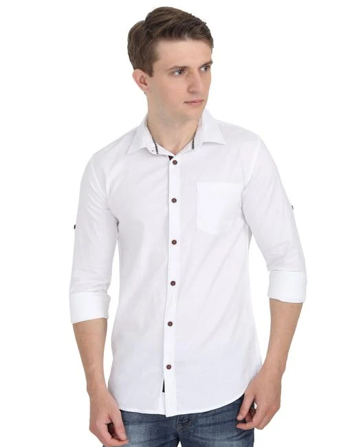 Checkout this latest Shirts
Product Name: *Elite Elegant Men's Shirts*
Fabric: Cotton
Sleeve Length: Long Sleeves
Pattern: Solid
Multipack: 1
Sizes:
S (Chest Size: 39 in, Length Size: 28.5 in) 
M (Chest Size: 41 in, Length Size: 29.5 in) 
L (Chest Size: 43 in, Length Size: 30.5 in) 
Country of Origin: India
Easy Returns Available In Case Of Any Issue


Catalog Rating: ★3.8 (74)

Catalog Name: Elite Elegant Men's Shirts
CatalogID_799138
C70-SC1206
Code: 264-5370211-7911