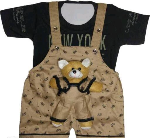 Checkout this latest Dungarees
Product Name: *Modren & Fancy Dungaree set for Baby Girl and Boys*
Fabric: Cotton
Pattern: Printed
Net Quantity (N): Single
This beautiful baby dress and dungaree set is by DreamBuy
