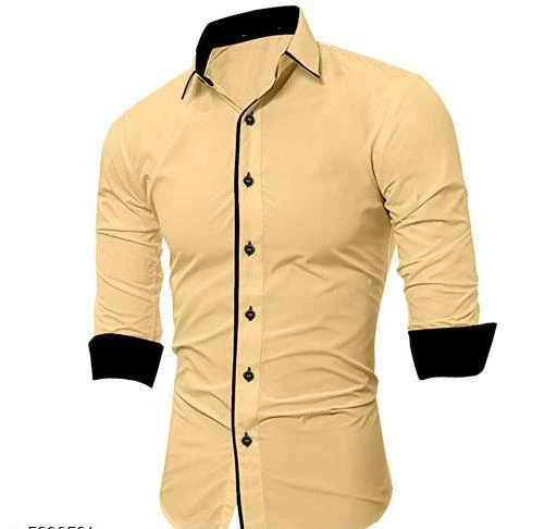 Checkout this latest Shirts
Product Name: *Stylish Retro Men Shirt*
Fabric: Cotton Blend
Sleeve Length: Long Sleeves
Pattern: Solid
Multipack: 1
Sizes:
S (Chest Size: 38 in, Length Size: 26 in) 
M (Chest Size: 40 in, Length Size: 27 in) 
L (Chest Size: 42 in, Length Size: 28 in) 
XL (Chest Size: 44 in, Length Size: 29 in) 
XXL (Chest Size: 46 in, Length Size: 30 in) 
Country of Origin: India
Easy Returns Available In Case Of Any Issue


Catalog Rating: ★3.8 (102)

Catalog Name: Stylish Retro Men Shirts
CatalogID_802654
C70-SC1206
Code: 284-5390531-7521