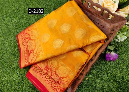 Checkout this latest Sarees
Product Name: *Jivika Graceful Sarees*
Saree Fabric: Kanjeevaram Silk
Blouse: Running Blouse
Blouse Fabric: Kanjeevaram Silk
Pattern: Woven Design
Blouse Pattern: Jacquard
Net Quantity (N): Single
New Style Fulfills Ur Occasion with Grand Traditional Outfit ?Heavy Zari all over the Body with flower Butta &  Big Zari flowerjal in Border Having Running Blouse !!! Wonderfull unique Rich Pallu !  Material - Full Zari moonga soft silk ?Grand   Pallu - Full zari rich Pallu  Blouse - Brocked blouse  Description - Heavy zari all over the body with Rich flawer jal Border & Pallu !! Grab Soon !  Saree Fabric - Banarasi Kanjivaram Silk with Weaving  Jari Butta                                                          Pattern      - Gold  jari  Butta and Gold jari FlowerJal Border and Rich Pallu                   Type         - Jacquard
Sizes: 
Free Size (Saree Length Size: 5.5 m, Blouse Length Size: 0.8 m) 
Country of Origin: India
Easy Returns Available In Case Of Any Issue


SKU: D-2182
Supplier Name: ILAVATI FASHION

Code: 548-54250853-9911

Catalog Name: Jivika Graceful Sarees
CatalogID_13819883
M03-C02-SC1004