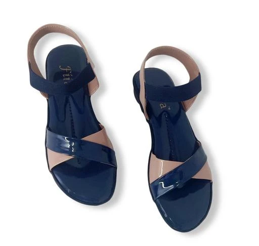 Checkout this latest Flats
Product Name: *Fiia Women Stylish Fashion Sandals Daily Wear Pink/Navy Blue*
Material: Synthetic
Sole Material: Polyurethane
Pattern: Solid
Net Quantity (N): 1
Fashion Sandals For All Your Daily Needs. Color block design. Light weight sole will give you comfort feel at every step. Sophisticated design will add on style.
Sizes: 
IND-4 (Foot Length Size: 22.5 cm) 
IND-5 (Foot Length Size: 23 cm) 
IND-6 (Foot Length Size: 23.5 cm) 
IND-7 (Foot Length Size: 24 cm) 
IND-8 (Foot Length Size: 24.5 cm) 
Country of Origin: India
Easy Returns Available In Case Of Any Issue


SKU: FAR1015
Supplier Name: Aqsa Fashion

Code: 123-54495210-999

Catalog Name: Stylish Women Flats
CatalogID_13898549
M09-C30-SC1071