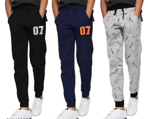 Boys Cargo Joggers Cotton Jogging Pants Kids Soft Elastic Waist