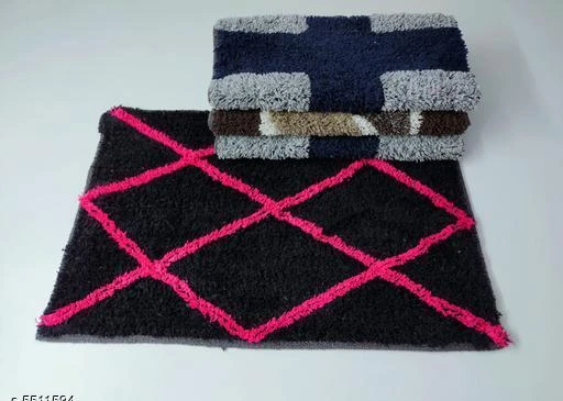Checkout this latest Bath Mats
Product Name: *Trendy Cotton Doormats Combo*
Country of Origin: India
Easy Returns Available In Case Of Any Issue


SKU: 804
Supplier Name: SAYNA HOME

Code: 772-5511594-255

Catalog Name: Trendy Cotton Doormats Combo
CatalogID_822938
M08-C24-SC2548