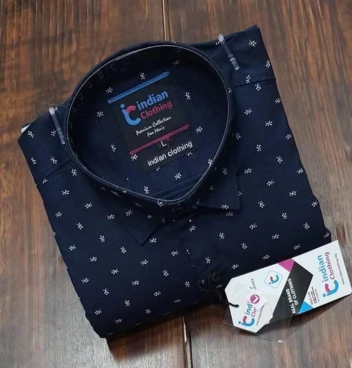 Checkout this latest Shirts
Product Name: *Stoppers - Men's Casual Party Wear Solid Printed Full Sleeves Premium Fancy Shirt (Navy_Blue)*
Fabric: Cotton
Sleeve Length: Long Sleeves
Pattern: Printed
Multipack: 1
Sizes:
M (Chest Size: 39 in, Length Size: 28.5 in) 
Country of Origin: India
Easy Returns Available In Case Of Any Issue


Catalog Rating: ★4 (71)

Catalog Name: Stylish Elegant Men Shirts
CatalogID_14147788
C70-SC1206
Code: 294-55251546-9911