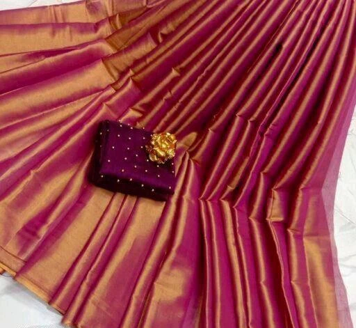 Checkout this latest Sarees
Product Name: * Silk Saree*
Saree Fabric: Art Silk
Blouse: Separate Blouse Piece
Blouse Fabric: Art Silk
Pattern: Solid
Blouse Pattern: Embroidered
Net Quantity (N): Single
Saree Fabric: Chanderi Cotton Blouse: Running Blouse Blouse Fabric: Chanderi Cotton Multipack: Single Sizes:  Free Size (Saree Length Size: 5.3 m, Blouse Length Size: 0.8 m)   Country of Origin: India
Sizes: 
Free Size (Saree Length Size: 5.5 m, Blouse Length Size: 0.8 m) 
Country of Origin: India
Easy Returns Available In Case Of Any Issue


SKU: silpy-pink
Supplier Name: Shivam tex

Code: 153-55365144-995

Catalog Name: Kashvi Graceful Sarees
CatalogID_14183102
M03-C02-SC1004
