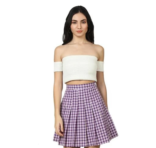 Checkout this latest Skirts
Product Name: *KLART Women's Pleated/Tennis/Skater/High waist Poly Cotton Above Knee Checkered Casual Skirt*
Fabric: Polycotton
Pattern: Checked
Multipack: 1
Sizes: 
24 (Waist Size: 24 in, Length Size: 17 in, Hip Size: 32 in) 
26 (Waist Size: 26 in, Length Size: 17 in, Hip Size: 34 in) 
28 (Waist Size: 28 in, Length Size: 17 in, Hip Size: 36 in) 
30 (Waist Size: 30 in, Length Size: 17 in, Hip Size: 38 in) 
32 (Waist Size: 32 in, Length Size: 17 in, Hip Size: 40 in) 
34 (Waist Size: 34 in, Length Size: 17 in, Hip Size: 42 in) 
Country of Origin: India
Easy Returns Available In Case Of Any Issue


Catalog Rating: ★4.4 (33)

Catalog Name: Elegant Modern Women Western Skirts
CatalogID_14201400
C79-SC1040
Code: 916-55420848-9941
