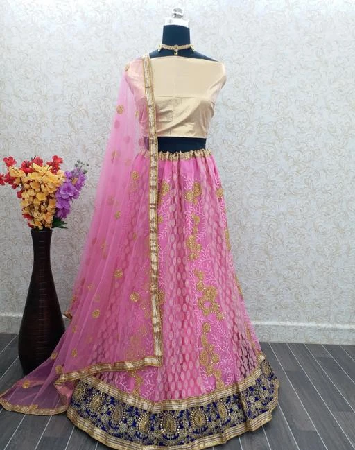 Checkout this latest Lehenga
Product Name: *Women's NET with RASCHEL Semi Stitched Lehenga Choli*
Topwear Fabric: Cotton Silk
Bottomwear Fabric: Net
Dupatta Fabric: Net
Set type: Choli And Dupatta
Top Print or Pattern Type: Bandhani
Bottom Print or Pattern Type: Bandhani
Dupatta Print or Pattern Type: Bandhani
Sizes: 
Un Stitched
Country of Origin: India
Easy Returns Available In Case Of Any Issue


SKU: 838199635
Supplier Name: CARE WIND SAELS

Code: 614-55472586-008

Catalog Name: Myra Pretty Women Lehenga
CatalogID_14218677
M03-C60-SC1005