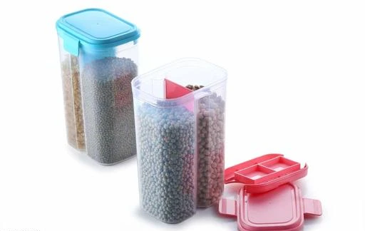 Buy Jars Container 1 Box Into Different 2 Type Store Of Food Container 1000 Ml For Rs4 Cod And Easy Return Available