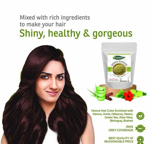  - Suman Gold Rajasthani Henna Mehandi Powder For Hair Colour Hair