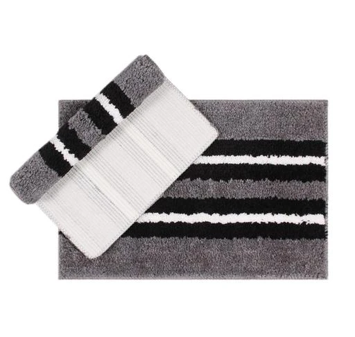 Buy Grey Bath Mats for Home & Kitchen by LUXEHOME INTERNATIONAL