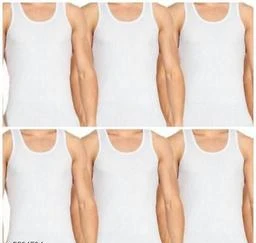  Latest Men Innerwear Vest Pack Of 6 / Stylus Men Vest