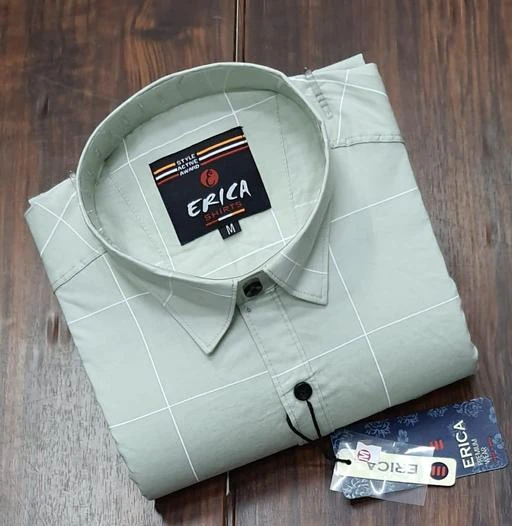 Checkout this latest Shirts
Product Name: *Trendy Graceful Men Shirts*
Fabric: Cotton
Sleeve Length: Long Sleeves
Pattern: Checked
Multipack: 1
Sizes:
L (Chest Size: 42 in, Length Size: 29 in) 
Country of Origin: India
Easy Returns Available In Case Of Any Issue


Catalog Rating: ★3.8 (56)

Catalog Name: Trendy Graceful Men Shirts
CatalogID_14436569
C70-SC1206
Code: 884-56150958-9951