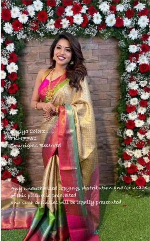 Checkout this latest Sarees
Product Name: *Aakarsha Pretty Sarees*
Saree Fabric: Banarasi Silk
Blouse: Running Blouse
Blouse Fabric: Banarasi Silk
Pattern: Self-Design
Blouse Pattern: Jacquard
Net Quantity (N): Pack of 10
Banarasi Soft Saree
Sizes: 
Free Size (Saree Length Size: 5.4 m, Blouse Length Size: 0.9 m) 
Country of Origin: India
Easy Returns Available In Case Of Any Issue


SKU: KEVvFu31
Supplier Name: HAMIDA FABRIC

Code: 328-56157788-0021

Catalog Name: Aakarsha Pretty Sarees
CatalogID_14438679
M03-C02-SC1004