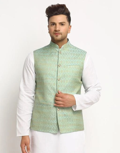 brocade nehru jacket