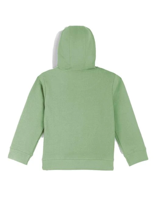 fcity.in Naughty Ninos Green Printed Hooded Sweatshirts Pretty