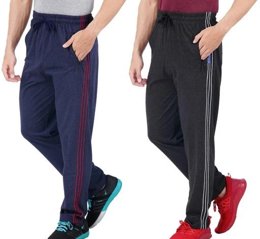 Checkout this latest Track Pants
Product Name: *FEEL TRACK PLAIN Men Track pant Combo (Pack of 2)*
Fabric: Cotton
Pattern: Solid
Net Quantity (N): 2
100% PREMIUM COTTON FOR BETTER COMFORT , PERFECT FIT FOR ACTIVE LIFE , CONTRAST COLOURS FOR FASHIONABLE LOOK , SPECIALLY TREATED FABRIC FOR COMFORT FEEL AND DURABILITY, WIDER WAIST BAND FOR PERFECT GRIP,BOTH SIDE POCKETS WITH ZIP
Sizes: 
30 (Waist Size: 30 in, Length Size: 36 in, Hip Size: 39 in) 
32 (Waist Size: 32 in, Length Size: 38 in, Hip Size: 41 in) 
34 (Waist Size: 34 in, Length Size: 40 in, Hip Size: 43 in) 
36 (Waist Size: 36 in, Length Size: 42 in, Hip Size: 45 in) 
38 (Waist Size: 38 in, Length Size: 43 in, Hip Size: 47 in) 
40 (Waist Size: 40 in, Length Size: 44 in, Hip Size: 49 in) 
Country of Origin: India
Easy Returns Available In Case Of Any Issue


SKU: GG_909_PANT_BLACK_NAVY
Supplier Name: GG Garments

Code: 026-56215621-9941

Catalog Name: Gorgeous Unique Men Track Pants
CatalogID_14457530
M06-C15-SC1214