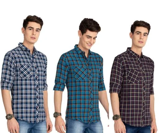 Checkout this latest Shirts
Product Name: *Classic Sensational Men Shirts*
Fabric: Cotton
Sleeve Length: Long Sleeves
Pattern: Checked
Multipack: 3
Sizes:
M
Country of Origin: India
Easy Returns Available In Case Of Any Issue


Catalog Rating: ★4.1 (7)

Catalog Name: Classy Sensational Men Shirts
CatalogID_14484956
C70-SC1206
Code: 677-56303246-9991