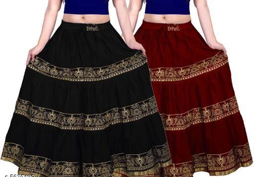 Checkout this latest Skirts
Product Name: *Attractive Women's Cotton Skirts *
Fabric: Cotton 
Waist Size : XS-  26 S - 28 in M - 30 in L - 32 in XL - 34 in
Type: Stitched
Length: Up To 42 in 
Description: It Has 2 Pieces Of Women's Skirts
Work: Printed
Country of Origin: India
Easy Returns Available In Case Of Any Issue


Catalog Rating: ★4 (33)

Catalog Name: Trendy Stylish Cotton Printed Skirts Vol 10
CatalogID_844238
C74-SC1013
Code: 326-5636482-3171