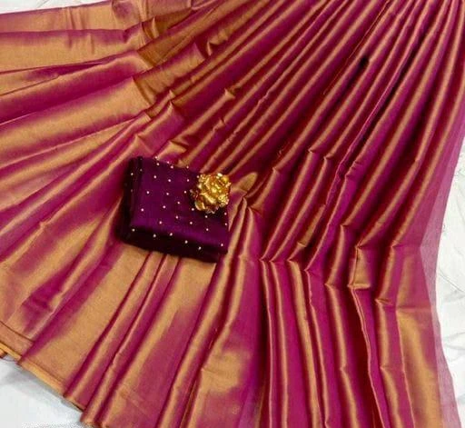 Checkout this latest Sarees
Product Name: *Abhisarika Sensational Sarees*
Saree Fabric: Art Silk
Blouse: Separate Blouse Piece
Blouse Fabric: Satin Silk
Pattern: Self-Design
Blouse Pattern: Woven Design
Net Quantity (N): Single
KESHVI grcefull stylish two ton saree
Sizes: 
Free Size (Saree Length Size: 5.5 m, Blouse Length Size: 0.8 m) 
Country of Origin: India
Easy Returns Available In Case Of Any Issue


SKU: atm00 2pink
Supplier Name: M.KUMAR ENTERPRISE

Code: 143-56391623-994

Catalog Name: Abhisarika Sensational Sarees
CatalogID_14514447
M03-C02-SC1004