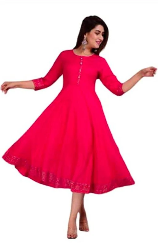 Checkout this latest Kurtis
Product Name: *pink anarkali kurti*
Fabric: Rayon
Sleeve Length: Three-Quarter Sleeves
Pattern: Printed
Combo of: Single
Sizes:
M (Bust Size: 38 in, Size Length: 46 in) 
L (Bust Size: 40 in, Size Length: 46 in) 
XL (Bust Size: 42 in, Size Length: 46 in) 
XXL (Bust Size: 44 in, Size Length: 46 in) 
Country of Origin: India
Easy Returns Available In Case Of Any Issue


SKU: pink anarkali kurti
Supplier Name: LAVYANSH CREATION

Code: 853-56427671-994

Catalog Name: Banita Petite Kurtis
CatalogID_14526527
M03-C03-SC1001