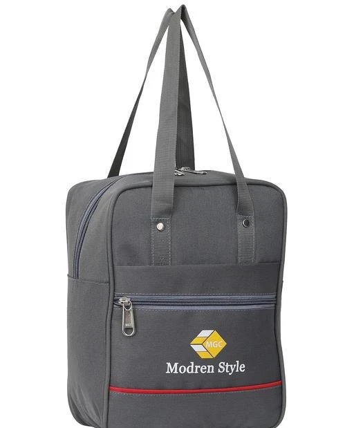 Checkout this latest Messenger Bags
Product Name: *Modern Men Messenger Bags*
Product Name: Modern Men Messenger Bags
Material: Polyester
Type: Casual
No. Of External Compartments: 1
Product Height: 13 Cm
Product Length: 26 Cm
Product Width: 20 Cm
Size: M
Water Resistant: Yes
Net Quantity (N): 1
CLASSIC DESIGN - Stylish Lunch bag with handle for Men, Women and Kids. Elegant Design with great comfort for every age group. Four trendy colors to choose EXCELLENT QUALITY - Right Choice Lunch Tote is made with Super Durable Polyester fabric, Waterproof internal lining, Heavy Duty Strap and Premium quality Zippers CONVENIENT TO CARRY - It's compact design will help in carrying your Breakfast/Lunch or Dinner needs; it doesn't take up space on your desk or shelf. Perfect for daily usage COMFORTABLE, DURABLE & LIGHTWEIGHT - Can be compactly folded when not in use, Handle to carry, long lasting reinforced seam construction, washable material and weighs less than 200 gms VERSATILE (KEEP THINGS ORGANIZED) The Main compartment can hold couple of tiffin boxes and a water bottle
Country of Origin: India
Easy Returns Available In Case Of Any Issue


SKU: L3-GR
Supplier Name: MODREN STYLE

Code: 372-56461020-999

Catalog Name: Modern Men Messenger Bags
CatalogID_14537595
M09-C73-SC5073