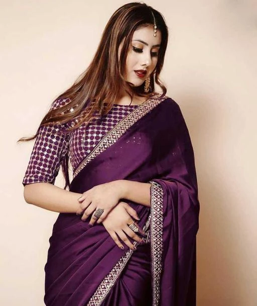 Checkout this latest Sarees
Product Name: *Kashvi Drishya Sarees*
Saree Fabric: Vichitra Silk
Blouse: Running Blouse
Blouse Fabric: Vichitra Silk
Pattern: Solid
Blouse Pattern: Embroidered
Net Quantity (N): Single
Sizes: 
Free Size (Saree Length Size: 5.5 m, Blouse Length Size: 0.8 m) 
Country of Origin: India
Easy Returns Available In Case Of Any Issue


SKU: RB bhuri purple
Supplier Name: RBfashion

Code: 974-56464265-9921

Catalog Name: Kashvi Drishya Sarees
CatalogID_14538643
M03-C02-SC1004
