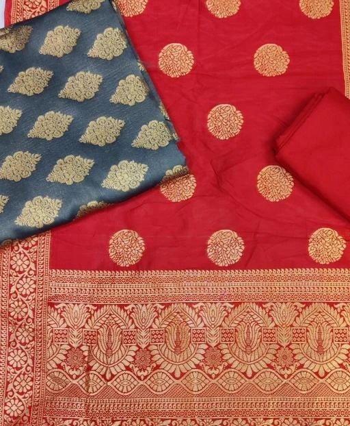 Checkout this latest Suits
Product Name: *Aagam Petite Salwar Suits & Dress Materials*
Top Fabric: Jacquard + Top Length: 2 Meters
Bottom Fabric: Taffeta Silk + Bottom Length: 2 Meters
Dupatta Fabric: Jacquard + Dupatta Length: 2.01-2.25
Lining Fabric: Cotton
Type: Un Stitched
Pattern: Zari Woven
Multipack: Single
Country of Origin: India
Easy Returns Available In Case Of Any Issue


SKU: grey ganpatibutta 
Supplier Name: YFG

Code: 442-56590353-333

Catalog Name: Aagam Petite Salwar Suits & Dress Materials
CatalogID_14581232
M03-C05-SC1002