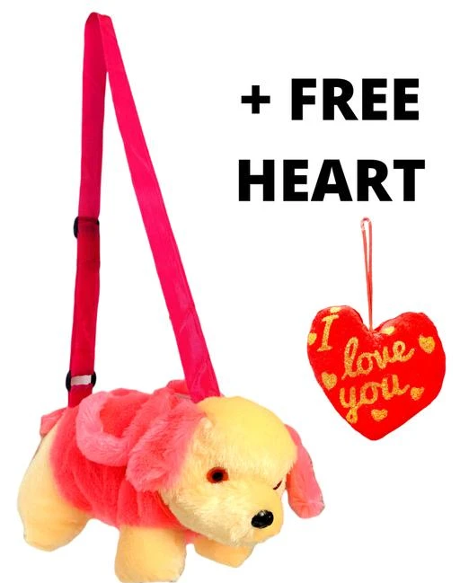Checkout this latest Bags & Backpacks
Product Name: *Animal Soft Toy for Kids, Latest Sing Bg for Grls Sylish Trendy Bagpacks with free Heart Shape Hanging in Car Love Soft Toy For Lover, Girl friends, Friends, Kids Dog Soft Toy Pink Color Handbag For Women*
Net Quantity (N): 1
These Sling bags are of high Quality ,Smooth Fabric, Light Weighted, Attractive, Colorful, Vibrant, And Easy To Carry. Comes With an Adjustable Sling- The bag features a sling. You can use the sling to carry the bag around or on your shoulders. You can use the handle to carry the bag in hand when you feel like.premium quality crafted with the finest materials. Multipurpose- These pretty handbags/ sling bags Can be used as Messenger, Passport Shoulder stylish slings side backpack or travel, picnic and school bag by kids. Heart Shape hanging Heart Toy for Lovers, Friends, Special ones, Soft and Beautiful Propose Couple Heart Shape Soft Toy for Couple, Special Friends Gift Boy| Girl & GF|BF Birthday| Anniversary Gift Showpiece/Valentine Day.The most affordable and fashionable gift for your loved ones Wife/spouse/fiance/Girl Friend/Boy Friend/Parents/cousins and love one. keep the romance and love alive and make them feel Special.
Sizes: 
Free Size
Country of Origin: India
Easy Returns Available In Case Of Any Issue


SKU: 546048557_3
Supplier Name: Cult Factory India

Code: 972-57106513-999

Catalog Name: Casual Kids Bags
CatalogID_14738812
M10-C34-SC1192