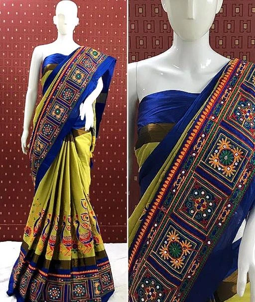 Checkout this latest Sarees
Product Name: *Attrcative Cotton Silk Saree *
Saree Fabric: Cotton Silk
Blouse: Running Blouse
Blouse Fabric: Cotton Silk
Pattern: Embroidered
Multipack: Single
Country of Origin: India
Easy Returns Available In Case Of Any Issue


SKU: Riva731__(5)
Supplier Name: RIVIVA SAREES

Code: 617-5715501-9981

Catalog Name: Charvi Attractive Sarees
CatalogID_858240
M03-C02-SC1004