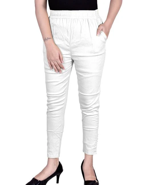 Checkout this latest Trousers & Pants
Product Name: *Urbane Partywear Women Women Trousers *
Fabric: Cotton Lycra
Pattern: Solid
Multipack: 1
Sizes: 
26 (Waist Size: 26 in, Length Size: 37 in) 
28 (Waist Size: 28 in, Length Size: 37 in) 
30 (Waist Size: 30 in, Length Size: 37 in) 
32 (Waist Size: 32 in, Length Size: 37 in) 
34 (Waist Size: 34 in, Length Size: 37 in) 
36 (Waist Size: 36 in, Length Size: 37 in) 
38 (Waist Size: 38 in, Length Size: 37 in) 
40 (Waist Size: 40 in, Length Size: 37 in) 
42 (Waist Size: 42 in, Length Size: 37 in) 
Easy Returns Available In Case Of Any Issue


SKU: azrrtW3F
Supplier Name: MAHADEV SELECTION

Code: 892-57161136-006

Catalog Name: Urbane Modern Women Women Trousers 
CatalogID_14756594
M04-C08-SC1034