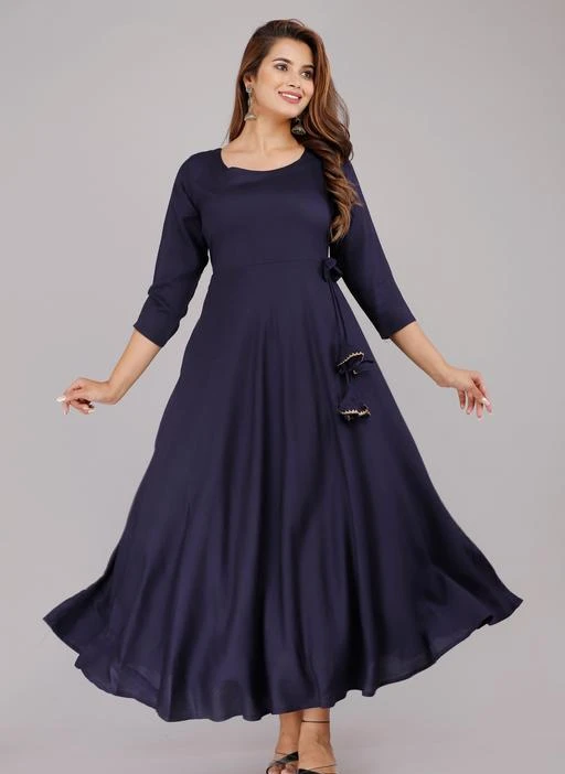 Checkout this latest Kurtis
Product Name: * Abhisarika Refined Kurtis*
Fabric: Rayon
Sleeve Length: Three-Quarter Sleeves
Pattern: Solid
Combo of: Single
Sizes:
S (Bust Size: 36 in) 
M (Bust Size: 38 in) 
L (Bust Size: 40 in) 
XL (Bust Size: 42 in) 
XXL (Bust Size: 44 in) 
XXXL (Bust Size: 46 in) 
4XL, 5XL, 6XL
BLUE FLOWER GOWN
Country of Origin: India
Easy Returns Available In Case Of Any Issue


SKU: RE-RG-21-FLOWER KURTI BLUE
Supplier Name: Raghav_Enterprises

Code: 034-57404385-9901

Catalog Name: Abhisarika Refined Kurtis
CatalogID_14833488
M03-C03-SC1001