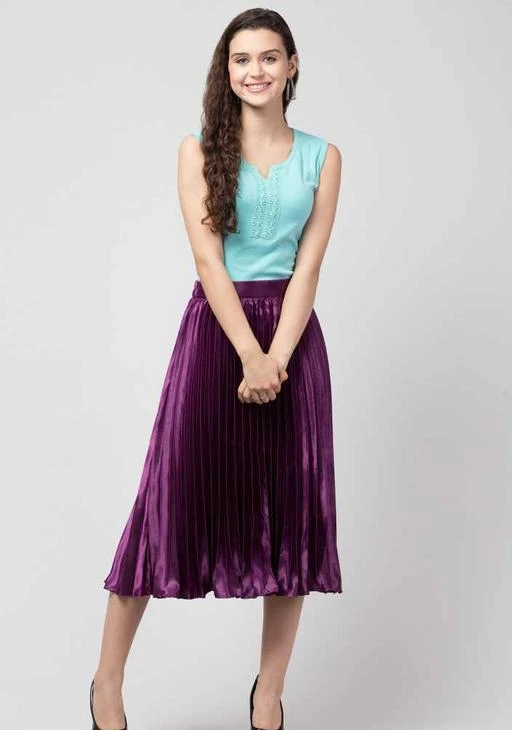 fancy pleated skirt