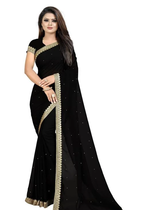 Checkout this latest Sarees
Product Name: *Riyan Enterprise Simply  Georgette Heavy Lace Border saree *
Saree Fabric: Georgette
Blouse: Running Blouse
Blouse Fabric: Satin Silk
Pattern: Solid
Blouse Pattern: Same as Border
Net Quantity (N): Single
Sizes: 
Free Size (Saree Length Size: 5.4 m, Blouse Length Size: 0.8 m) 
Country of Origin: India
Easy Returns Available In Case Of Any Issue


SKU: BD-BLACK
Supplier Name: Riyan

Code: 354-57627952-995

Catalog Name: Abhisarika Sensational Sarees
CatalogID_14906961
M03-C02-SC1004