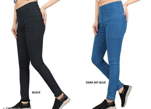 Checkout this latest Jeggings
Product Name: *Elegant Fashionista Women Jeggings*
Sizes: 
30 (Waist Size: 30 in, Length Size: 38 in) 
34 (Waist Size: 34 in, Length Size: 38 in) 
Easy Returns Available In Case Of Any Issue


SKU: JEGGINGS_BLACK_DXBLUE
Supplier Name: Shiddat

Code: 389-5789975-7422

Catalog Name: Elegant Fashionista Women Jeggings
CatalogID_871820
M04-C08-SC1033