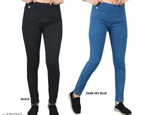 Checkout this latest Jeggings
Product Name: *Elegant Fashionista Women Jeggings*
Sizes: 
30 (Waist Size: 30 in, Length Size: 38 in) 
34 (Waist Size: 34 in, Length Size: 38 in) 
Easy Returns Available In Case Of Any Issue


SKU: JEGGINGS_BLACK_DXBLUE
Supplier Name: Shiddat

Code: 389-5791342-7422

Catalog Name: Elegant Fashionista Women Jeggings
CatalogID_872048
M04-C08-SC1033