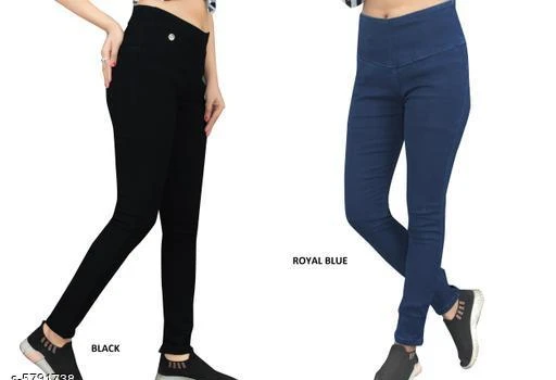Checkout this latest Jeggings
Product Name: *Elegant Fashionista Women Jeggings*
Sizes: 
28 (Waist Size: 28 in, Length Size: 38 in) 
30, 32, 34, 36, 38, 40
Easy Returns Available In Case Of Any Issue


SKU: JEGGINGS_BLACK_BLUE
Supplier Name: Shiddat

Code: 389-5791738-7422

Catalog Name: Elegant Fashionista Women Jeggings
CatalogID_872116
M04-C08-SC1033