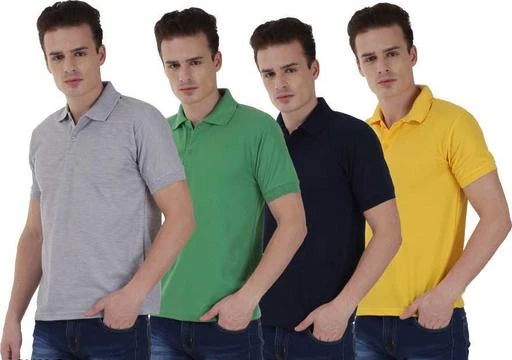 Checkout this latest Tshirts
Product Name: *Fashionable Mens Trendy Tshirts*
Fabric: Polycotton
Sleeve Length: Short Sleeves
Pattern: Solid
Multipack: 4
Sizes:
M (Chest Size: 36 in, Length Size: 30 in) 
L (Chest Size: 38 in, Length Size: 26 in) 
XL (Chest Size: 40 in, Length Size: 27 in) 
XXL (Chest Size: 42 in, Length Size: 28 in) 
Easy Returns Available In Case Of Any Issue


Catalog Rating: ★4.1 (19)

Catalog Name: Fashionable Mens Trendy Tshirts
CatalogID_875868
C70-SC1205
Code: 156-5812247-7971