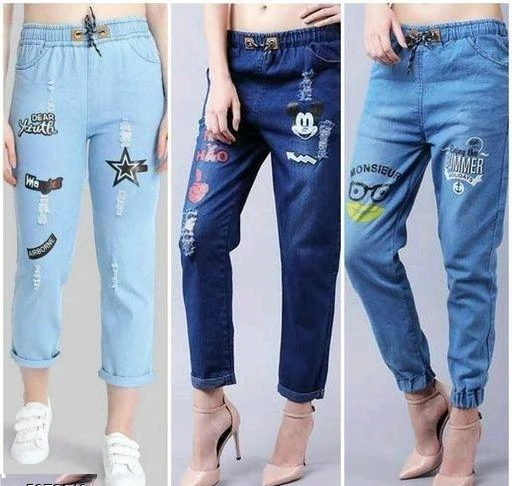 ladies jeans pant combo offer