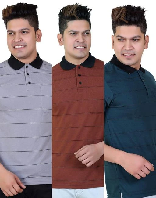 Checkout this latest Tshirts
Product Name: *DRESSPRO (Black Dora) Cotton Tshirts For Men (Gry,Brown,Airf)*
Fabric: Polycotton
Sleeve Length: Short Sleeves
Pattern: Printed
Multipack: 3
Sizes:
M (Chest Size: 40 in, Length Size: 26 in) 
L (Chest Size: 42 in, Length Size: 27 in) 
Country of Origin: India
Easy Returns Available In Case Of Any Issue


Catalog Rating: ★4.1 (86)

Catalog Name: DRESSPRO (Black Dora) Cotton Tshirts For Men(3Pcs)
CatalogID_15361664
C70-SC1205
Code: 785-58986479-9912