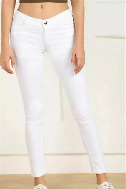 Checkout this latest Jeans
Product Name: *jajawomenwhitejeans*
Fabric: Denim
Net Quantity (N): 1
Sizes:
28 (Waist Size: 28 in) 
30 (Waist Size: 30 in) 
32 (Waist Size: 32 in) 
34 (Waist Size: 34 in) 
36 (Waist Size: 36 in) 
WOMEN JEANS
Country of Origin: India
Easy Returns Available In Case Of Any Issue


SKU: 1 button plan
Supplier Name: JAJATRENDS

Code: 764-58988815-999

Catalog Name: Urbane Ravishing Women Jeans
CatalogID_15362476
M04-C08-SC1032
.