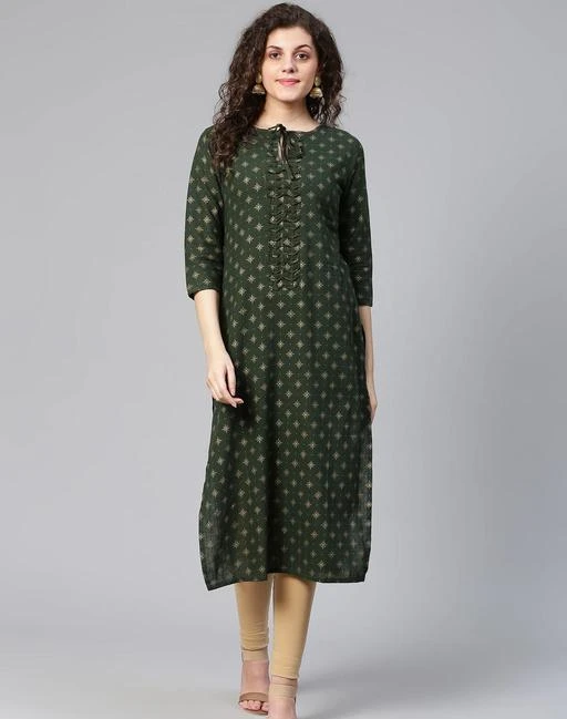 Checkout this latest Kurtis
Product Name: *KURTI*
Fabric: Cotton
Sleeve Length: Three-Quarter Sleeves
Pattern: Printed
Combo of: Single
Sizes:
S (Bust Size: 36 in, Size Length: 48 in) 
L (Bust Size: 40 in, Size Length: 48 in) 
XL (Bust Size: 42 in, Size Length: 48 in) 
XXL (Bust Size: 44 in, Size Length: 48 in) 
Country of Origin: India
Easy Returns Available In Case Of Any Issue


Catalog Rating: ★4 (98)

Catalog Name: Alisha Pretty Kurtis
CatalogID_15388586
C74-SC1001
Code: 013-59059415-9901