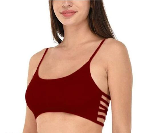 Checkout this latest Bra
Product Name: *Stylus Women sports bra*
Sizes:
S, M, L, Free Size (Underbust Size: 28 in, Overbust Size: 34 in) 
Country of Origin: China
Easy Returns Available In Case Of Any Issue


SKU: 6 Patti Maroon
Supplier Name: SunitaEnterprises

Code: 831-59082328-092

Catalog Name: Stylus Women Cami  bra
CatalogID_15396344
M04-C09-SC1041
