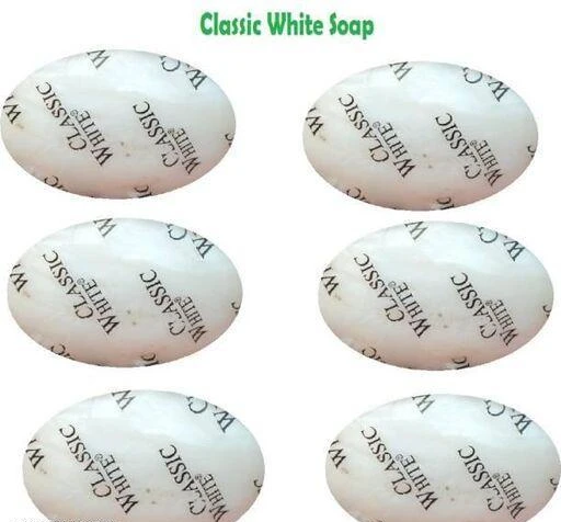 Checkout this latest Bathing Soaps
Product Name: *CLASSIC WHITE SOAP PACK OF 6*
Product Name: CLASSIC WHITE SOAP PACK OF 6
Type: Solid
Flavour: Fruits
Multipack: 6
Classic White incorporates the splendor of skin whitening intro a beauty soap. Bathing with Classic White not only lightens the complexion, thanks to its active skin-whitening formula but also rejuvenates the skin with its, nourshing vitamins. Classic White-Twin Whitening System is a fairness soap that contains 