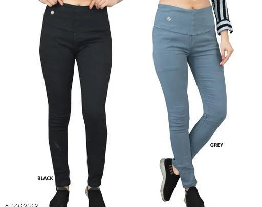 Checkout this latest Jeggings
Product Name: *Sia Attractive Women's Jeggings *
Sizes: 
28, 30 (Waist Size: 30 in, Length Size: 43 in, Hip Size: 38 in) 
32, 34, 36, 38
Country of Origin: India
Easy Returns Available In Case Of Any Issue


SKU: JEGGINGS_BLACK_GREY 
Supplier Name: ANGEL FAB SHOPPING.

Code: 689-5912518-7422

Catalog Name: Ravishing Latest Women Jeggings
CatalogID_893515
M04-C08-SC1033