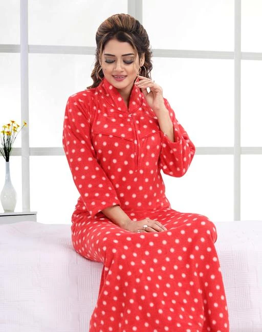 Checkout this latest Nightdress
Product Name: *SHREE BALAJI MAXI Women's Heavy Woolen Winter wear Long Sleeve Maxi Nighty Night Gown   *
Fabric: Wool
Sleeve Length: Long Sleeves
Pattern: Printed
Multipack: 1
Sizes:
Free Size (Bust Size: 44 in, Length Size: 55 in) 
Country of Origin: India
Easy Returns Available In Case Of Any Issue


Catalog Rating: ★3.7 (123)

Catalog Name: Siya Fashionable Women Nightdresses
CatalogID_15426926
C76-SC1044
Code: 395-59171042-9942