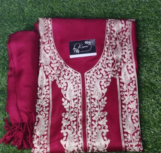 Checkout this latest Suits
Product Name: *WOMENS KASHMIRI WORK WOOLLEN SUIT & DRESS MATERIAL *
Top Fabric: Wool + Top Length: 2.01-2.25
Bottom Fabric: Wool + Bottom Length: 2.01-2.25
Dupatta Fabric: Wool + Dupatta Length: 2 Meters
Lining Fabric: Cotton Blend
Type: Un Stitched
Pattern: Embroidered
Multipack: Single
Country of Origin: India
Easy Returns Available In Case Of Any Issue


Catalog Rating: ★4.2 (23)

Catalog Name: Jivika Graceful Salwar Suits & Dress Materials
CatalogID_15528508
C74-SC1002
Code: 808-59442903-1221