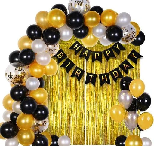 Checkout this latest Party Supplies_2000&Above
Product Name: *Happy birthday decoration items happy birthday black banner + 24 pcs of black,white,golden balloons +  2 pcs of golden fringe curtains 6 feet.  *
Type: Balloon & Banner
Color: Multicolor
Multipack: 1
happy birthday letters Happy birthday decoration items happy birthday black banner + 24 pcs of black,white,golden balloons +  2 pcs of golden fringe curtains 6 feet.
Easy Returns Available In Case Of Any Issue


SKU: blackbanner
Supplier Name: AGRAWAL TRADER

Code: 051-59586100-005

Catalog Name: Trendy Party Supplies
CatalogID_15579089
M08-C25-SC2525