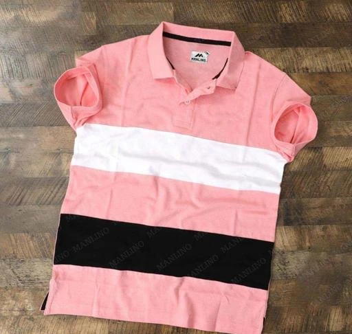 Checkout this latest Tshirts
Product Name: *Manlino trendy polo t-shirt*
Fabric: Cotton
Sleeve Length: Short Sleeves
Pattern: Colorblocked
Multipack: 1
Sizes:
M (Chest Size: 38 in, Length Size: 28 in) 
L (Chest Size: 40 in, Length Size: 29 in) 
XXL (Chest Size: 44 in, Length Size: 31 in) 
Country of Origin: India
Easy Returns Available In Case Of Any Issue


Catalog Rating: ★4 (75)

Catalog Name: Manlino Men Tshirts
CatalogID_15579106
C70-SC1205
Code: 724-59586168-9911